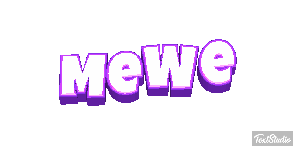 MeWe Efecto de texto