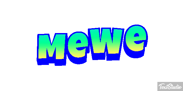 MeWe Efecto de texto