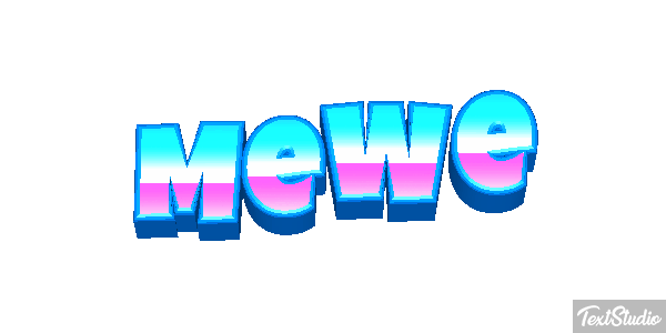 MeWe Efecto de texto