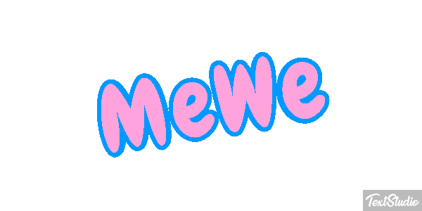 MeWe Efecto de texto