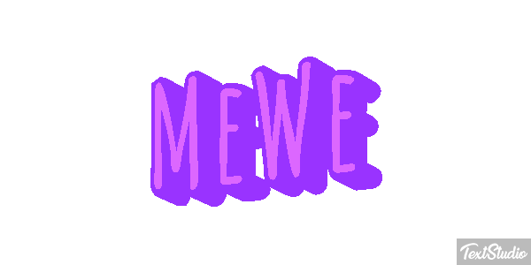 MeWe Efecto de texto