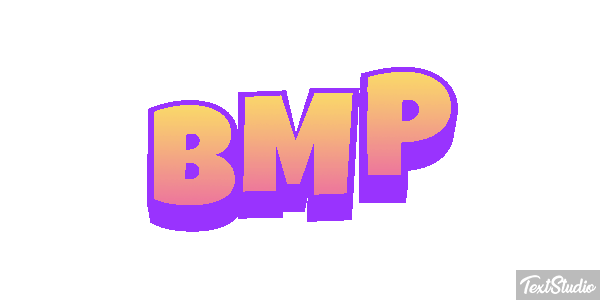 BMP Efekt tekstowy