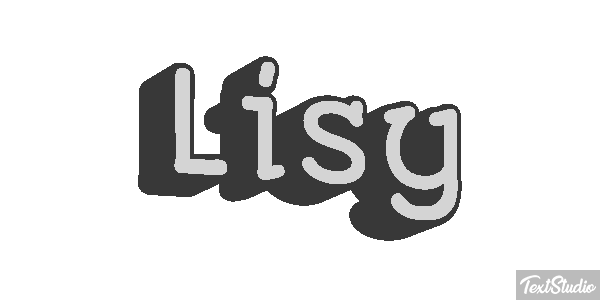 Lisy Efekt tekstowy
