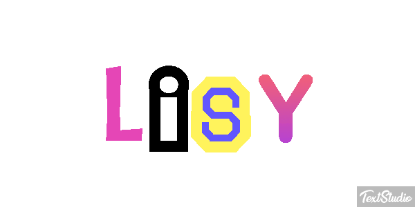 Lisy Efekt tekstowy