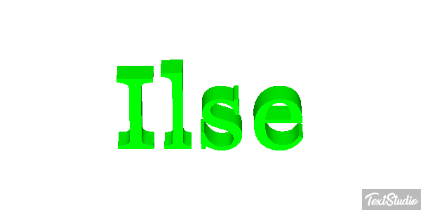 Ilse Text effect