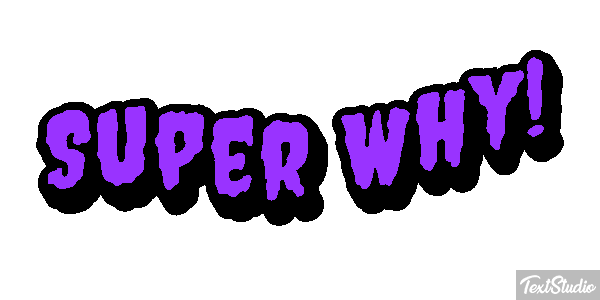 Super Why! Effetto testo