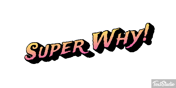 Super Why! Effetto testo