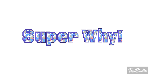 Super Why! Effetto testo