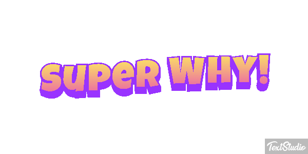 Super Why! Effetto testo