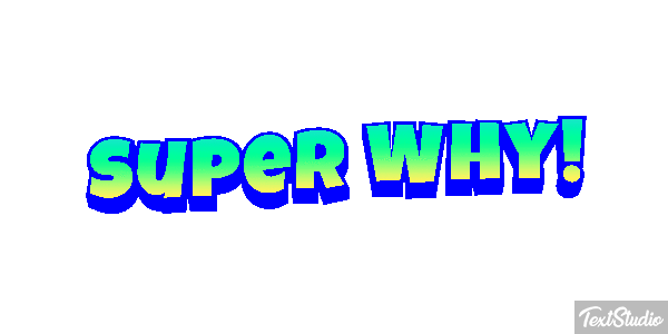 Super Why! Effetto testo