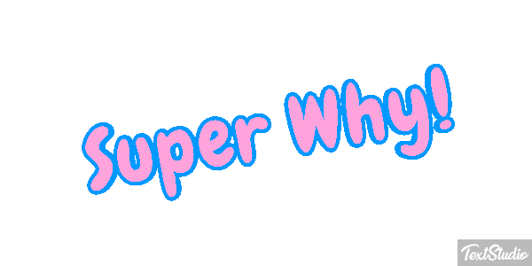 Super Why! Effetto testo