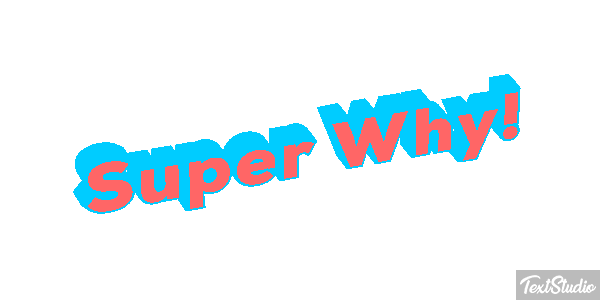 Super Why! Effetto testo