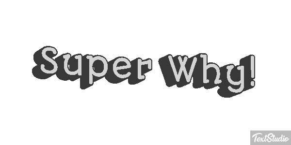 Super Why! Effetto testo