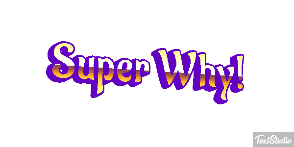 Super Why! Effetto testo