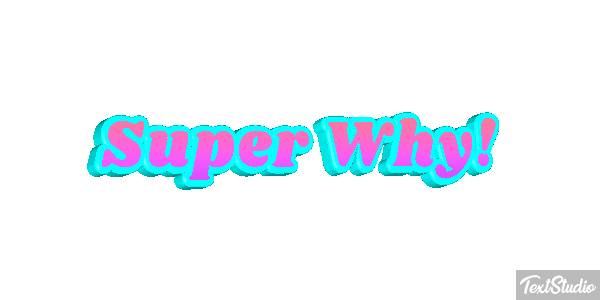 Super Why! Effetto testo