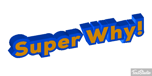 Super Why! Effetto testo