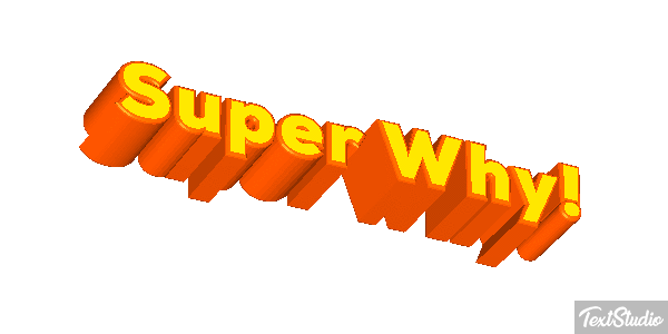 Super Why! Effetto testo