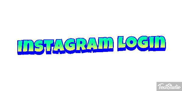 Instagram Login Text effect