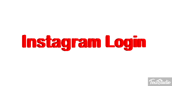 Instagram Login Text effect
