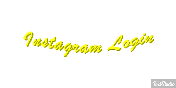 Instagram Login Text effect