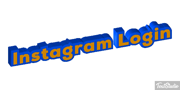 Instagram Login Text effect