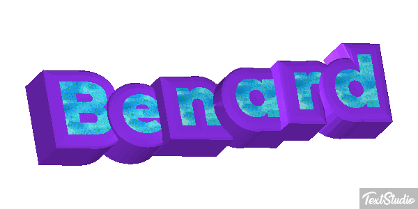 Benard Text effect