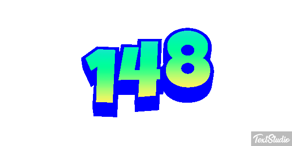 148 Text effect