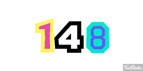 148 Text effect