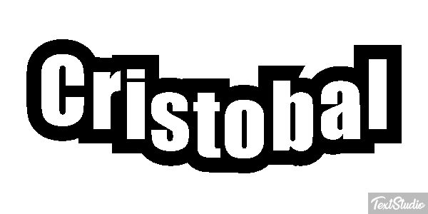 Cristóbal テキスト効果