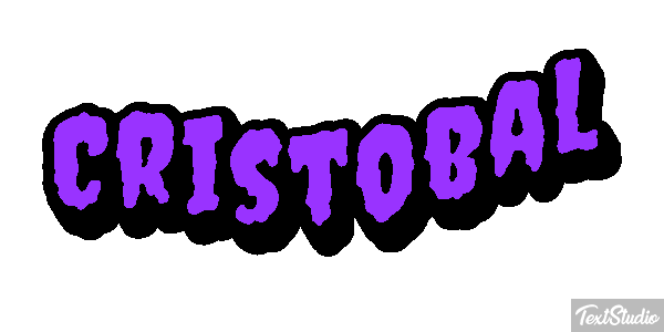 Cristóbal テキスト効果