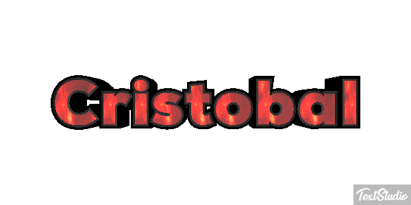 Cristóbal テキスト効果