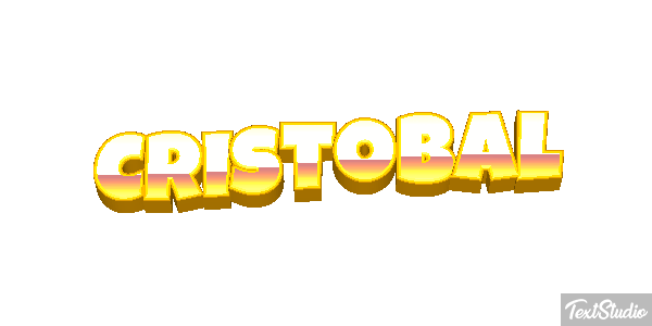 Cristóbal テキスト効果