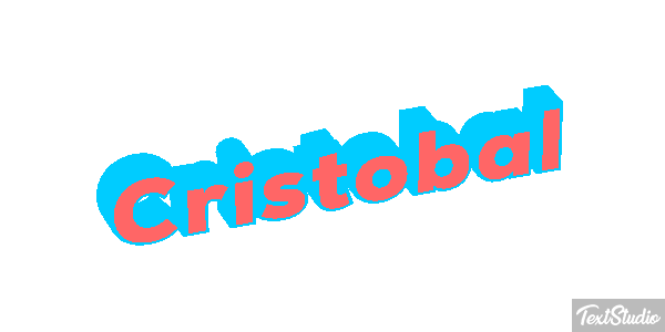 Cristóbal テキスト効果
