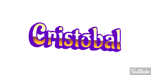 Cristóbal テキスト効果