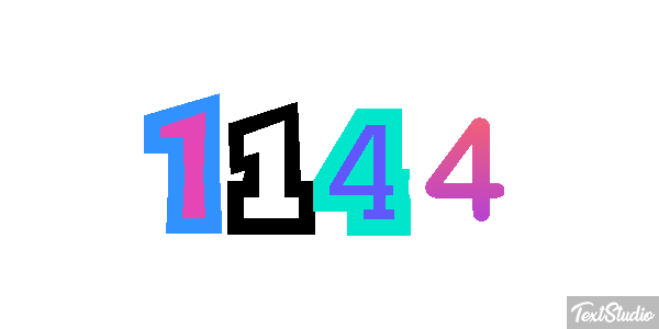 1144 Efeito do texto