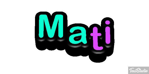 Mati テキスト効果