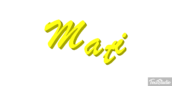 Mati テキスト効果