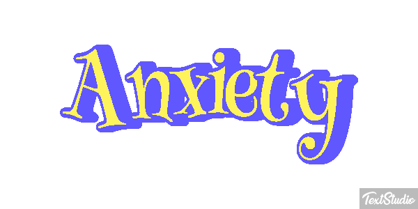 Anxiety Effet de texte