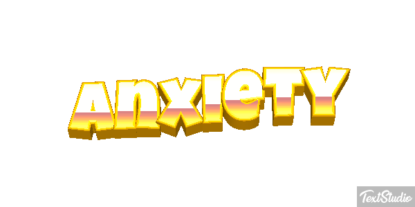 Anxiety Effet de texte