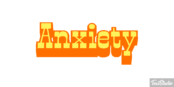 Anxiety Effet de texte