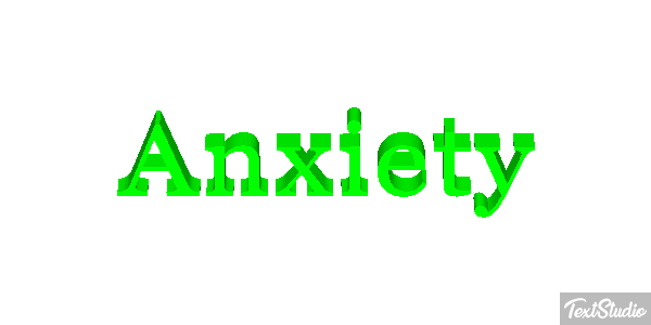Anxiety Effet de texte