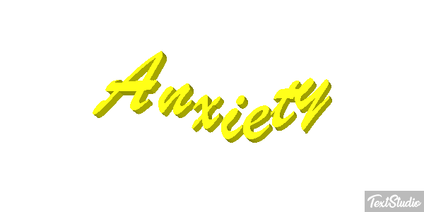 Anxiety Effet de texte