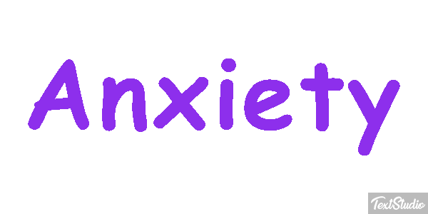 Anxiety Effet de texte