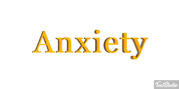Anxiety Effet de texte