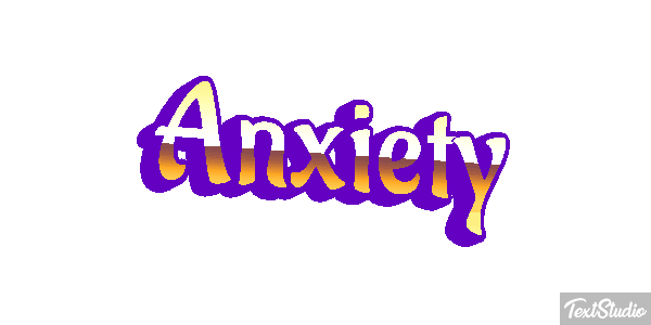 Anxiety Effet de texte
