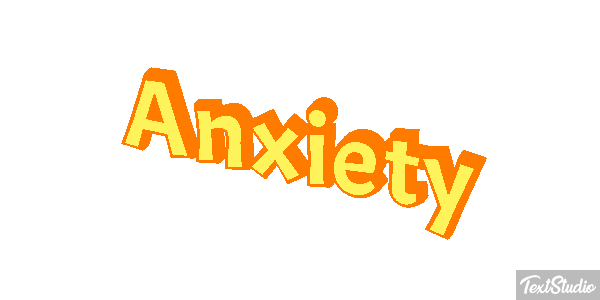 Anxiety Effet de texte