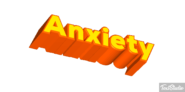 Anxiety Effet de texte