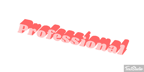 Professional Tekst effect
