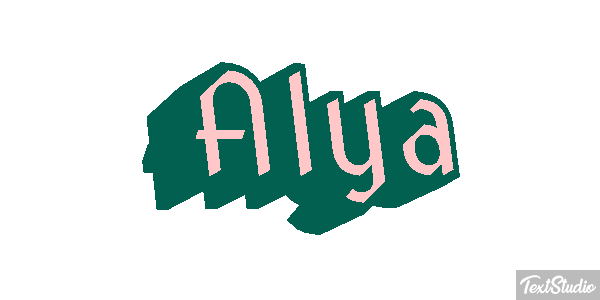 Alya Text effect