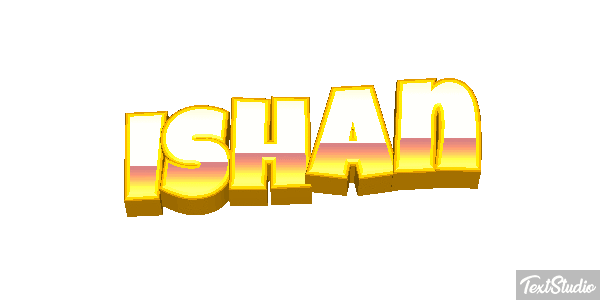 Ishan Текстовый эффект